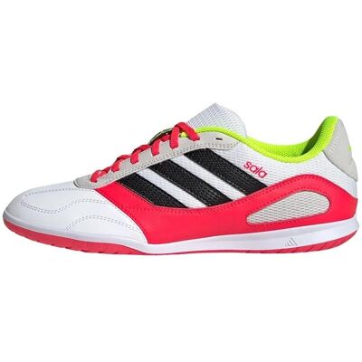 Chaussures de football en salle Adidas Super Sala - Blanc - Publicité Chaussures de football en salle Adidas Super Sala - Blanc - Publicité