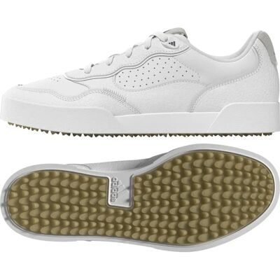 adidas Retrocross 25 Hvite Spikeless Golf Shoes - Golf adidas Retrocross 25 Hvite Spikeless Golf Shoes - Golf