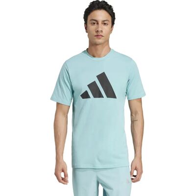 adidas Train Essentials Feelready Logo Trainingshirt - Groen adidas Train Essentials Feelready Logo Trainingshirt - Groen