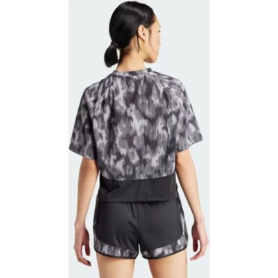adidas Train Essentials T-shirt Tie-Dye Flora - Nero - Maglietta adidas Train Essentials T-shirt Tie-Dye Flora - Nero - Maglietta