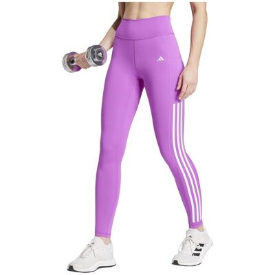 adidas Optime 3-Stripes Full-Length Leggings - Sport & Fitness - Paars adidas Optime 3-Stripes Full-Length Leggings - Sport & Fitness - Paars