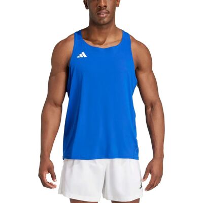 Adidas Adizero - Βασιλικό Μπλε - Αθλητικό τοπ για τρέξιμο Adidas Adizero - Βασιλικό Μπλε - Αθλητικό τοπ για τρέξιμο