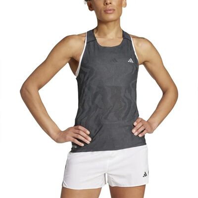 adidas Ultimate HEAT.RDY Engineered Running Tank Top - Zwart - Tank Top adidas Ultimate HEAT.RDY Engineered Running Tank Top - Zwart - Tank Top
