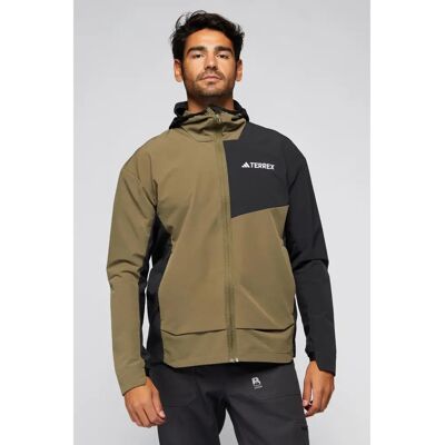 Chaqueta Terrex Multi Softshell adidas - Verde - Senderismo - Hombre Chaqueta Terrex Multi Softshell adidas - Verde - Senderismo - Hombre