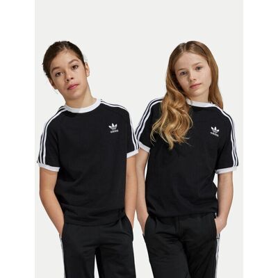adidas Kids 3-Streifen T-Shirt - Schwarz - T-Shirt adidas Kids 3-Streifen T-Shirt - Schwarz - T-Shirt
