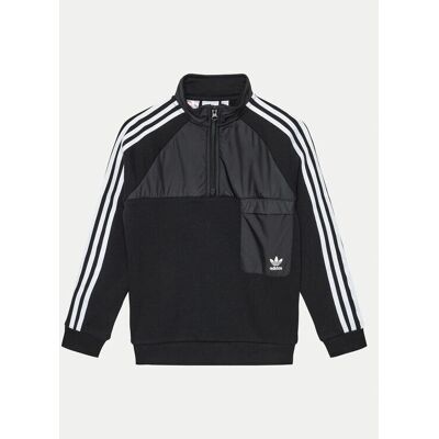 adidas - Trefoil Crew Sweatshirt Kids - Czarny - Sweatshirt adidas - Trefoil Crew Sweatshirt Kids - Czarny - Sweatshirt