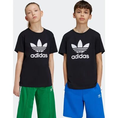adidas Dziecięca Koszulka Trefoil - Czarna - Koszulka adidas Dziecięca Koszulka Trefoil - Czarna - Koszulka