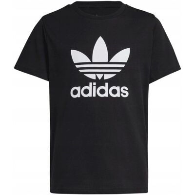adidas Dziecięcy T-shirt Trefoil - Czarny - T-shirt adidas Dziecięcy T-shirt Trefoil - Czarny - T-shirt