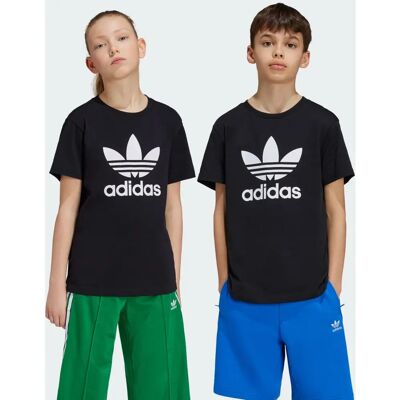 adidas Dzieci Koszulka Adicolor Trefoil - Czarna adidas Dzieci Koszulka Adicolor Trefoil - Czarna