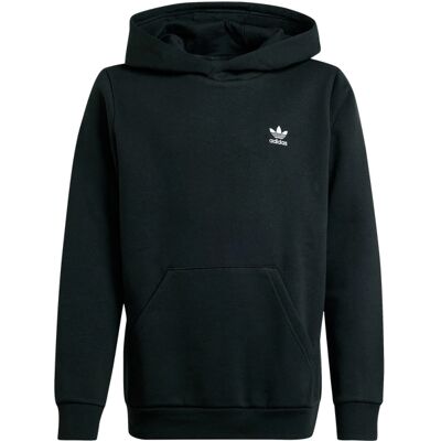 adidas Bambini Felpa con Cappuccio - Nera - Felpa adidas Bambini Felpa con Cappuccio - Nera - Felpa