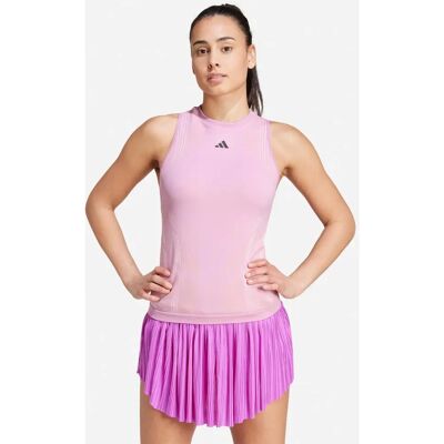 adidas Lila Nahtlose Tennis Tanktop - Damen adidas Lila Nahtlose Tennis Tanktop - Damen