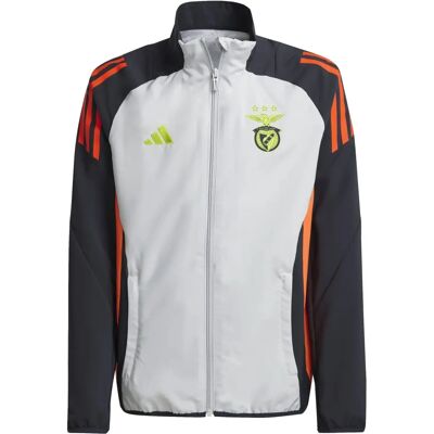 Adidas Benfica 24/25 Prematch Trainingstrui - Wit voor Kinderen Adidas Benfica 24/25 Prematch Trainingstrui - Wit voor Kinderen