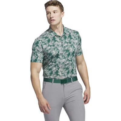adidas Ultimate365 Mesh Print Polo Shirt - Grün - Herren - Golf adidas Ultimate365 Mesh Print Polo Shirt - Grün - Herren - Golf