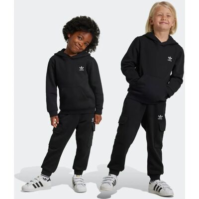 Barn hoodie cargo set - Svart - Klädset Barn hoodie cargo set - Svart - Klädset
