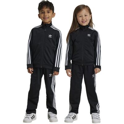 Tuta sportiva adidas Firebird per bambini - Nero Tuta sportiva adidas Firebird per bambini - Nero