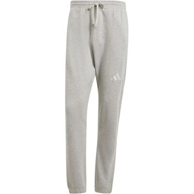 Adidas Sportswear Slank Fit Grijze Katoenen Joggingbroek - Broeken Adidas Sportswear Slank Fit Grijze Katoenen Joggingbroek - Broeken
