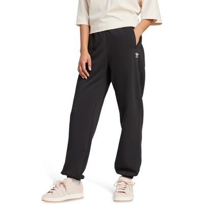 Calças jogging em fleece pretas adidas - Confort casual Calças jogging em fleece pretas adidas - Confort casual