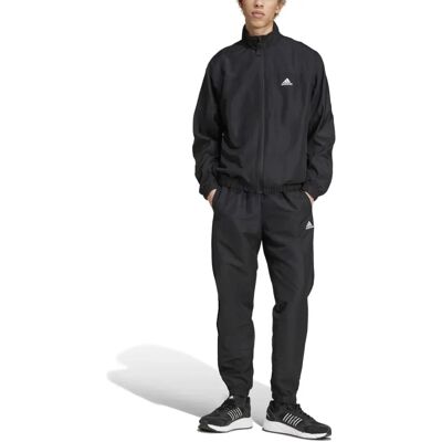 adidas S34/36 Schwarzer Woven Colorblock Trainingsanzug - Tracksuit adidas S34/36 Schwarzer Woven Colorblock Trainingsanzug - Tracksuit