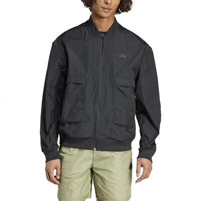 adidas Veste Bomber City Escape Premium - Homme - Noir - Publicité adidas Veste Bomber City Escape Premium - Homme - Noir - Publicité