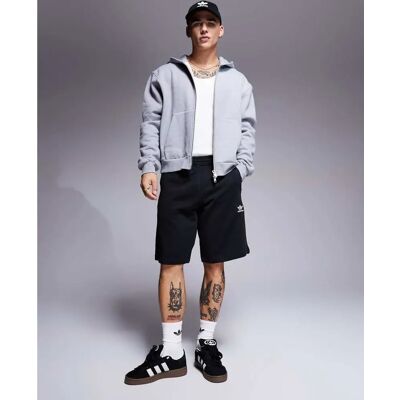 adidas Essentials Trefoil Shorts - Svart - Sportig & Bekväm adidas Essentials Trefoil Shorts - Svart - Sportig & Bekväm