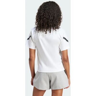 adidas Z.N.E. Weißes T-Shirt - Leichter Baumwollstoff adidas Z.N.E. Weißes T-Shirt - Leichter Baumwollstoff