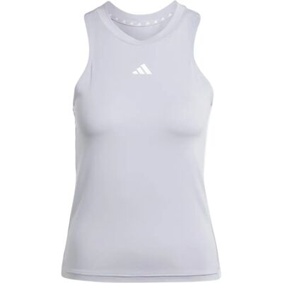 adidas AEROREADY Train Essentials Regular 3-Strepen Tank Top - Grijs adidas AEROREADY Train Essentials Regular 3-Strepen Tank Top - Grijs