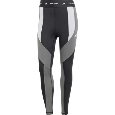 adidas TECHFIT 7/8 Kleurblok Leggings - Zwart - Fitness & Training adidas TECHFIT 7/8 Kleurblok Leggings - Zwart - Fitness & Training