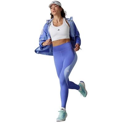 adidas IX0278 Blå Stödjande Långt Leggings - Sportkläder adidas IX0278 Blå Stödjande Långt Leggings - Sportkläder