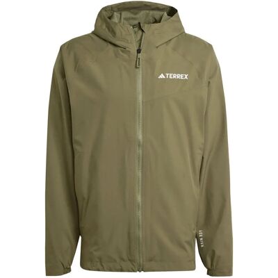 Chaqueta impermeable adidas Terrex Multi 2L RAIN.RDY - Verde - Transpirable, Resistente al agua Chaqueta impermeable adidas Terrex Multi 2L RAIN.RDY - Verde - Transpirable, Resistente al agua