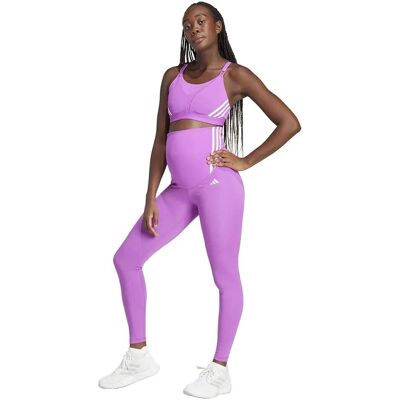 adidas Leggings Maternité Violets - Leggings - Publicité adidas Leggings Maternité Violets - Leggings - Publicité