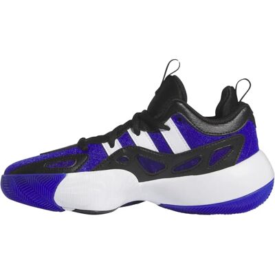 Adidas Trae Unlimited Basketbalschoenen - Kinderen Wit/Blauw Adidas Trae Unlimited Basketbalschoenen - Kinderen Wit/Blauw