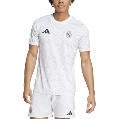 adidas Model 2024-2025 Tricou Pre-Meci Alb - Fotbal adidas Model 2024-2025 Tricou Pre-Meci Alb - Fotbal