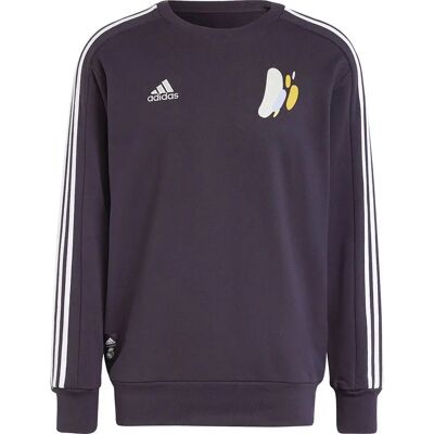 Adidas - Real Madrid DNA Sweat Top - Aurora Black Adidas - Real Madrid DNA Sweat Top - Aurora Black