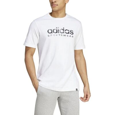 adidas Biały Camo T-Shirt XL - T-Shirt adidas Biały Camo T-Shirt XL - T-Shirt