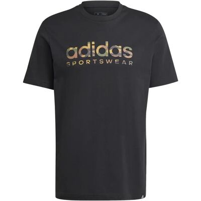 adidas S34/37 Czarna Kamuflaz Koszulka - Koszulka adidas S34/37 Czarna Kamuflaz Koszulka - Koszulka