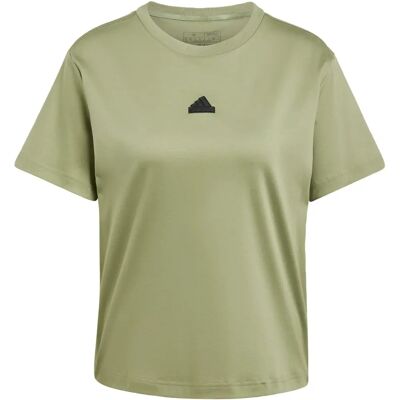 adidas W Bluv Q3 IY1459 T-Shirt Vert Année entière adidas W Bluv Q3 IY1459 T-Shirt Vert Année entière