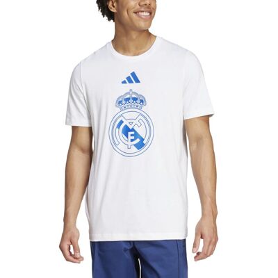 Adidas 2024-2025 Real Madrid DNS Grafikus Póló - Fehér - Póló Adidas 2024-2025 Real Madrid DNS Grafikus Póló - Fehér - Póló