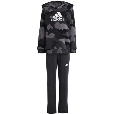 Ensemble sweat à capuche et jogger pour enfants adidas - Imprimé intégral, French Terry Ensemble sweat à capuche et jogger pour enfants adidas - Imprimé intégral, French Terry