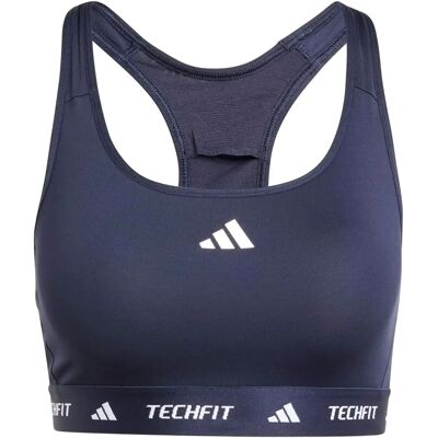 sujetador deportivo adidas TECHFIT - Azul - Soporte para entrenamientos sujetador deportivo adidas TECHFIT - Azul - Soporte para entrenamientos