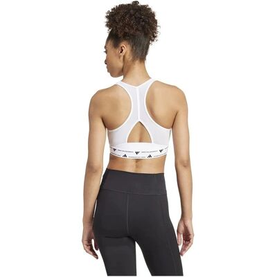 Adidas Damen Powerreact Training Top - White XS Sports Bra Adidas Damen Powerreact Training Top - White XS Sports Bra