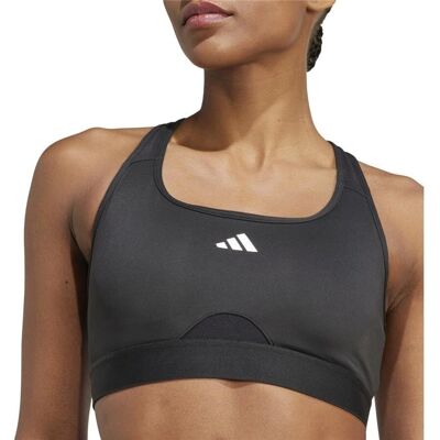 Soutien-gorge PowerReact adidas - Support, Matériau recyclé - Publicité Soutien-gorge PowerReact adidas - Support, Matériau recyclé - Publicité