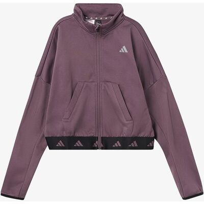 adidas Børn Lilla Fleece Jakke - Fleecejakke adidas Børn Lilla Fleece Jakke - Fleecejakke