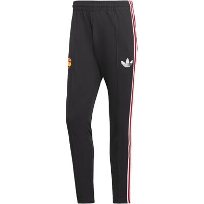 adidas Manchester United Beckenbauer Trainingsbroek - Zwart adidas Manchester United Beckenbauer Trainingsbroek - Zwart