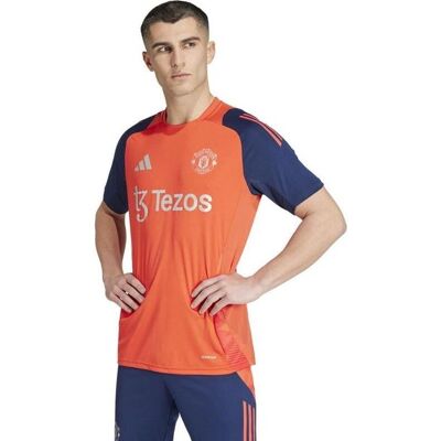 koszulka treningowa Manchester United adidas - Czerwony - Koszulka koszulka treningowa Manchester United adidas - Czerwony - Koszulka