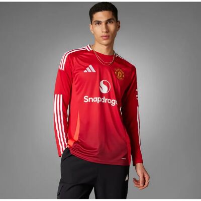 adidas Manchester United Μακρυμάνικο Φόρεμα 2024 - Κόκκινο - Ποδόσφαιρο adidas Manchester United Μακρυμάνικο Φόρεμα 2024 - Κόκκινο - Ποδόσφαιρο