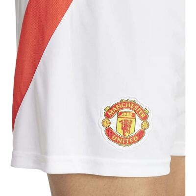 Ανδρικά Σορτς Manchester United 24/25 Λευκό - adidas Ανδρικά Σορτς Manchester United 24/25 Λευκό - adidas