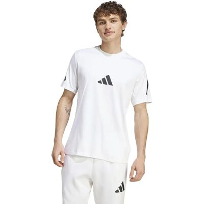 Adidas Z.N.E. Weißes T-Shirt - Leichte Baumwolle Adidas Z.N.E. Weißes T-Shirt - Leichte Baumwolle