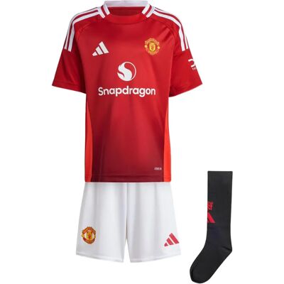 adidas Manchester United Rote Mini-Kit 4-5 Jahre - Mini Kit adidas Manchester United Rote Mini-Kit 4-5 Jahre - Mini Kit