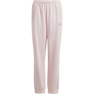 Dziecięce spodnie dresowe adidas Small Logo Feel Cozy Fleece - Różowy Dziecięce spodnie dresowe adidas Small Logo Feel Cozy Fleece - Różowy