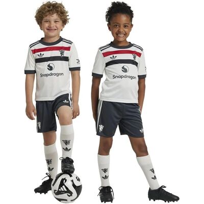 adidas Manchester United 24/25 Drittes Mini-Kit Weiß adidas Manchester United 24/25 Drittes Mini-Kit Weiß